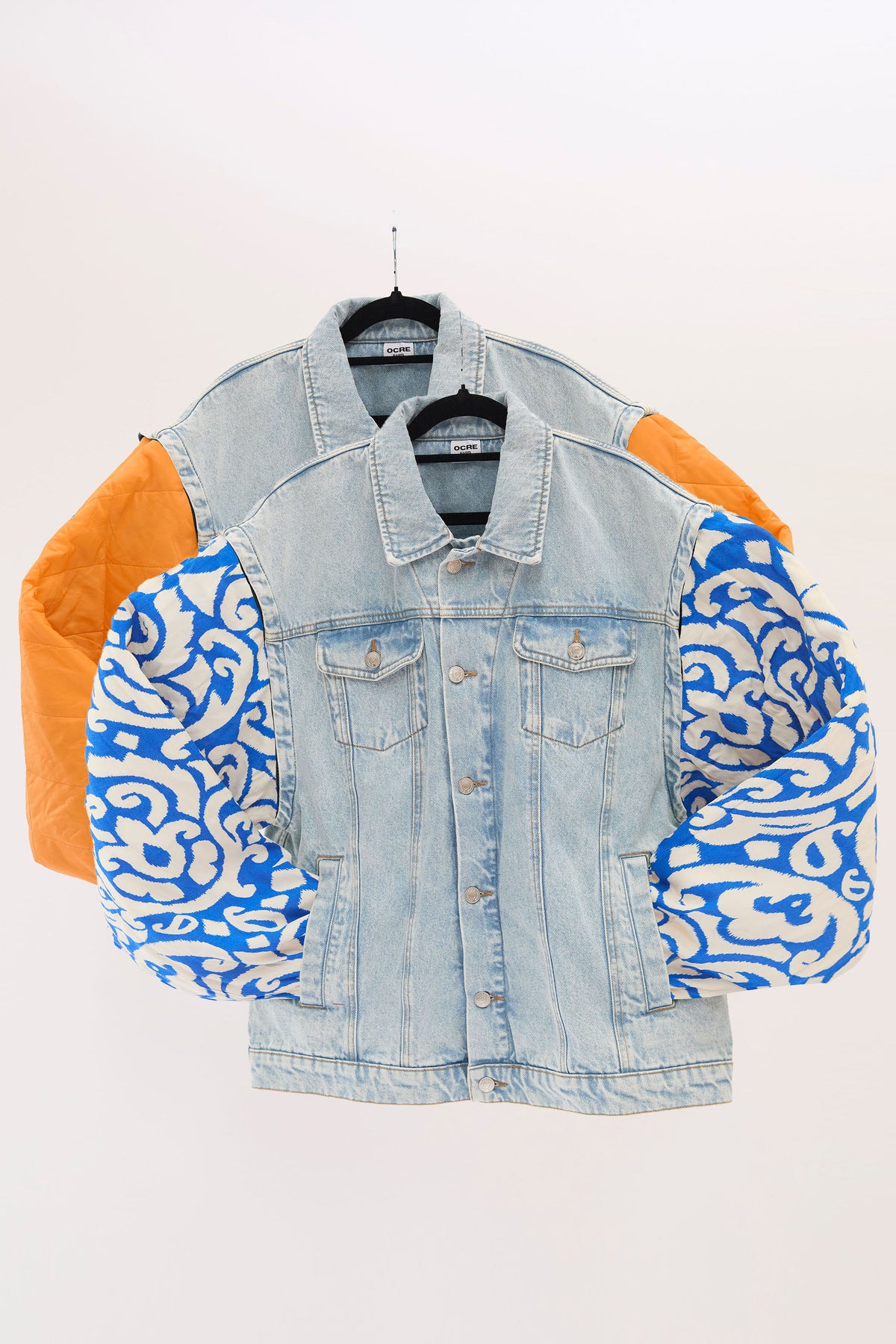 Bleach manche bleu orange