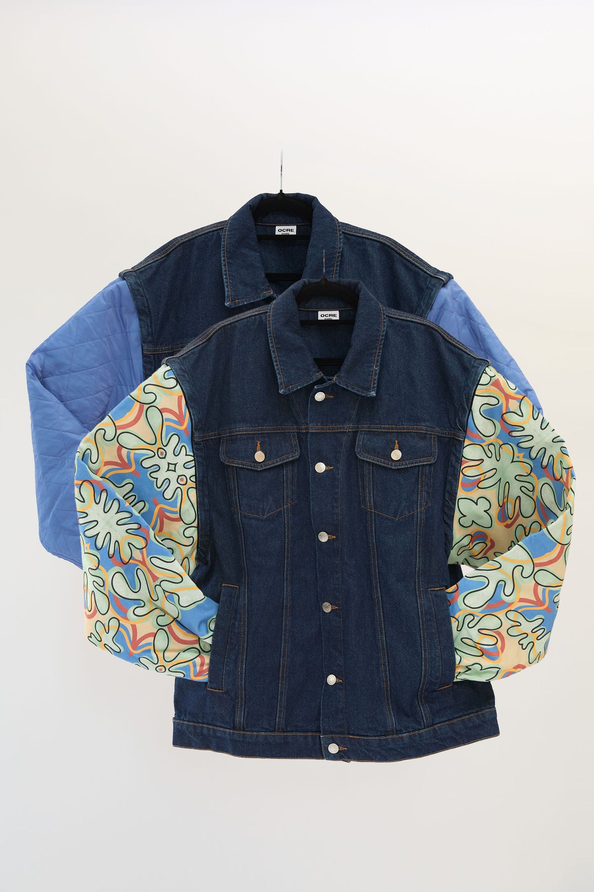 Brut manche vert blue